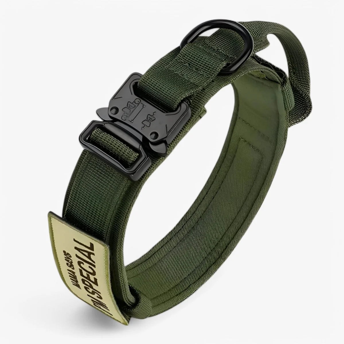 Dog Collar Nylon Padded Adjustable Control Handle