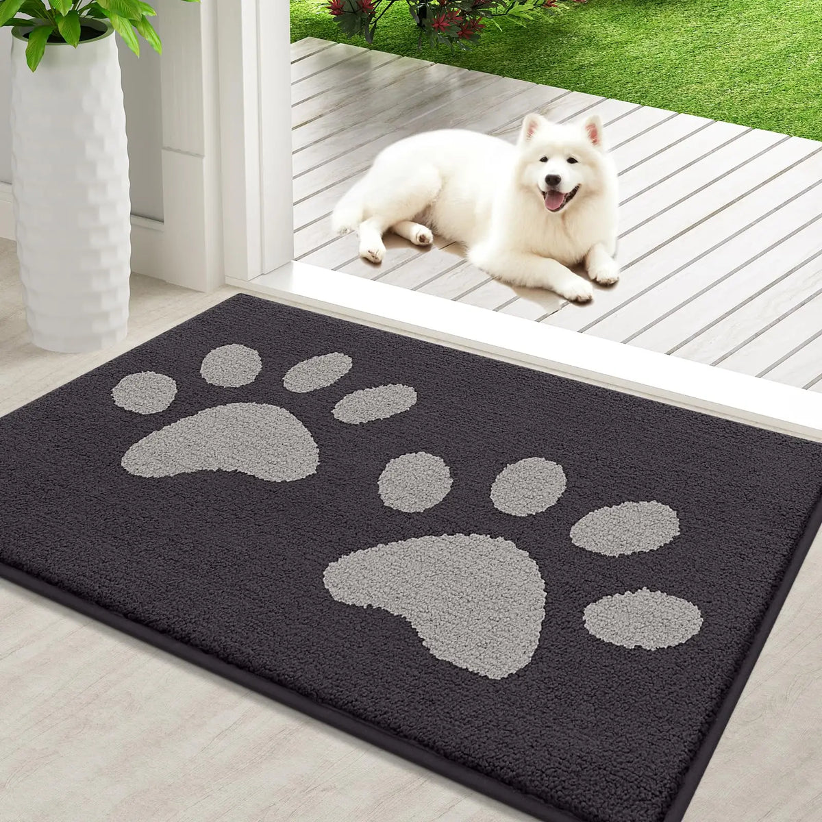 Dog Door Mat Absorbent & Non-Slip