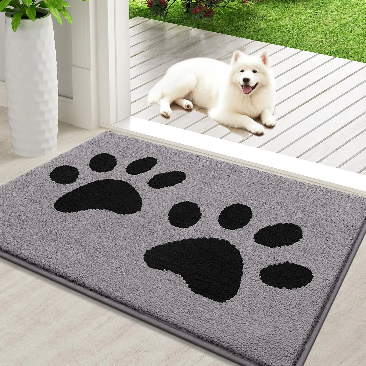 Dog Door Mat Absorbent & Non-Slip