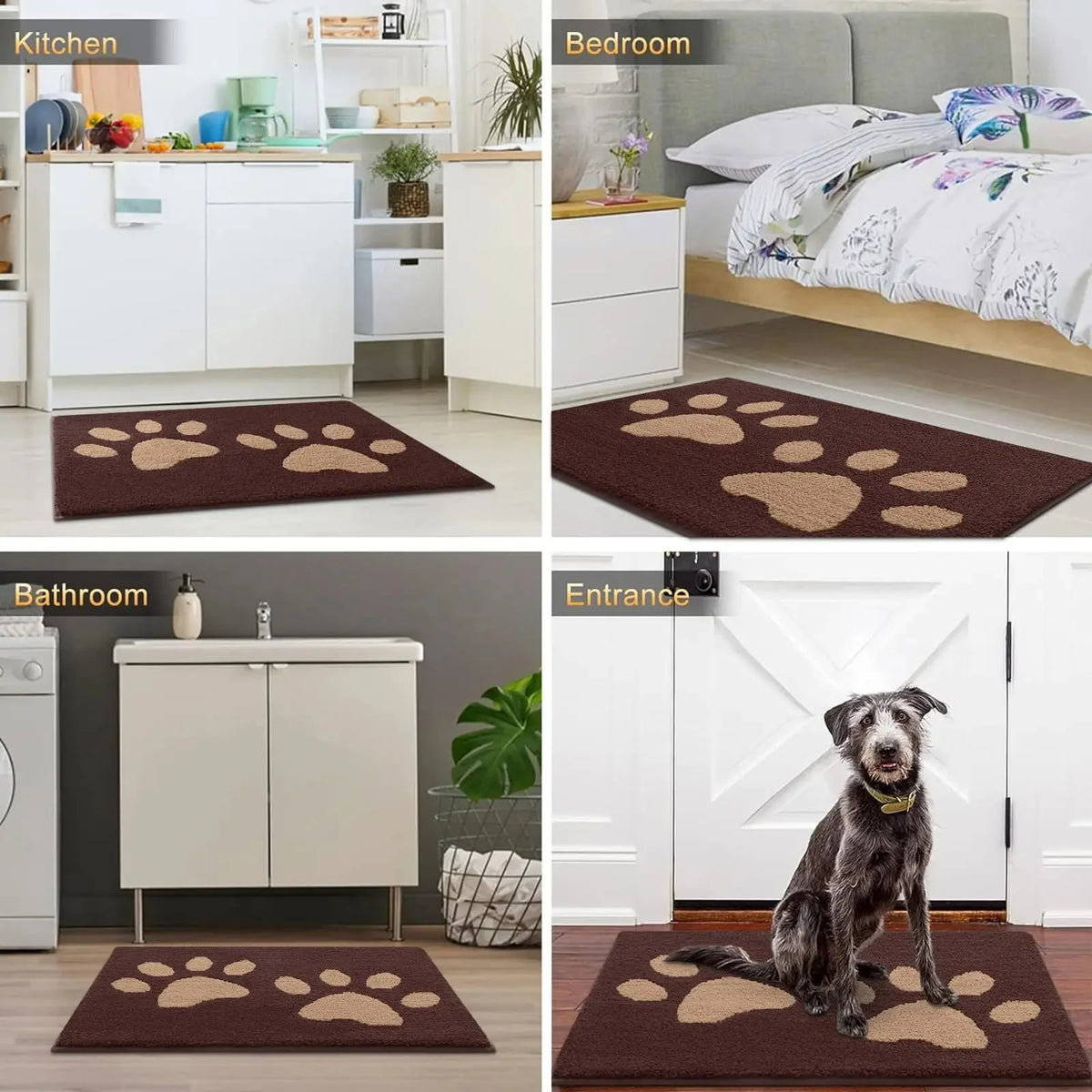 Dog Door Mat Absorbent & Non-Slip