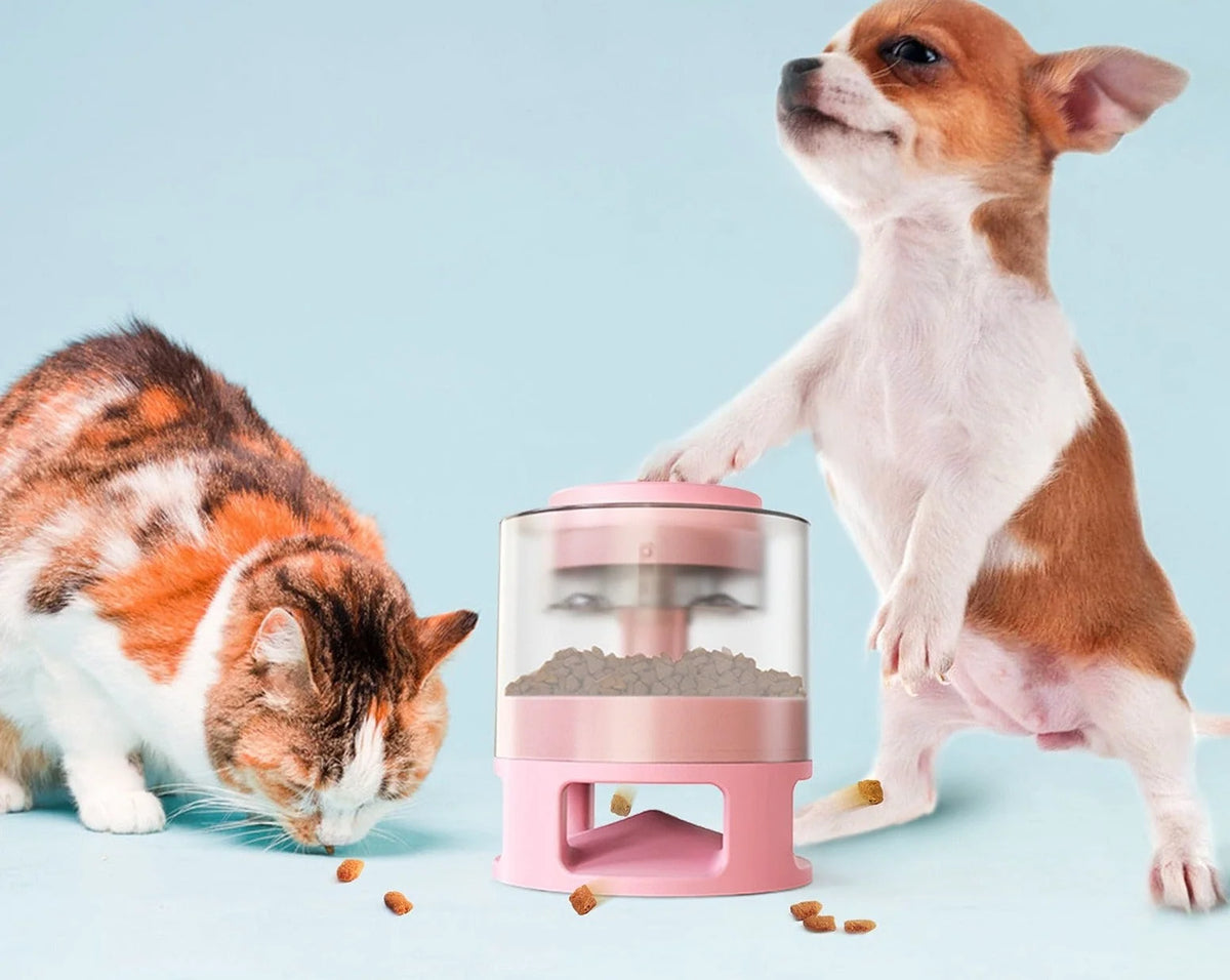 Dog Feeder Toy Interactive Slow-Feeding 7 Oz Capacity