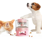 Dog Feeder Toy Interactive Slow-Feeding 7 Oz Capacity