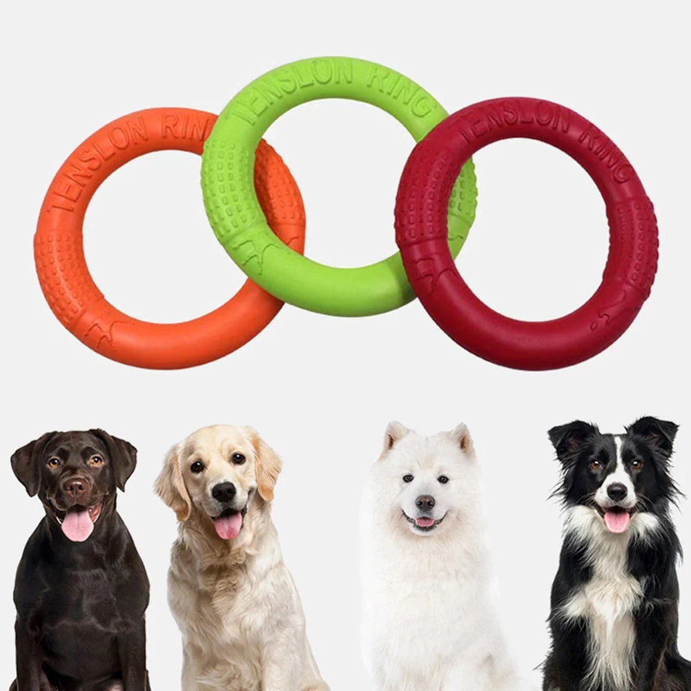 Dog Flying Disc EVA Interactive Fetch Toy