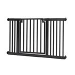 Dog Gate Weather-Resistant Steel Pressure-Mounted Adjustable