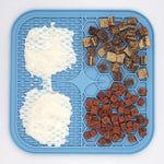 Dog Lick Mat Silicone Suction Honeycomb Surface