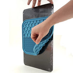 Dog Lick Mat Silicone Suction Honeycomb Surface