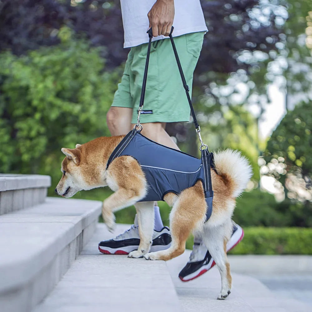 Dog Lift Harness Slip-On Adjustable Handles