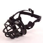 Dog Muzzle Soft Silicone Adjustable Fit Easy Clean