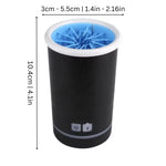 Dog Paw Cleaner Automatic Soft Bristles USB Rechargeable