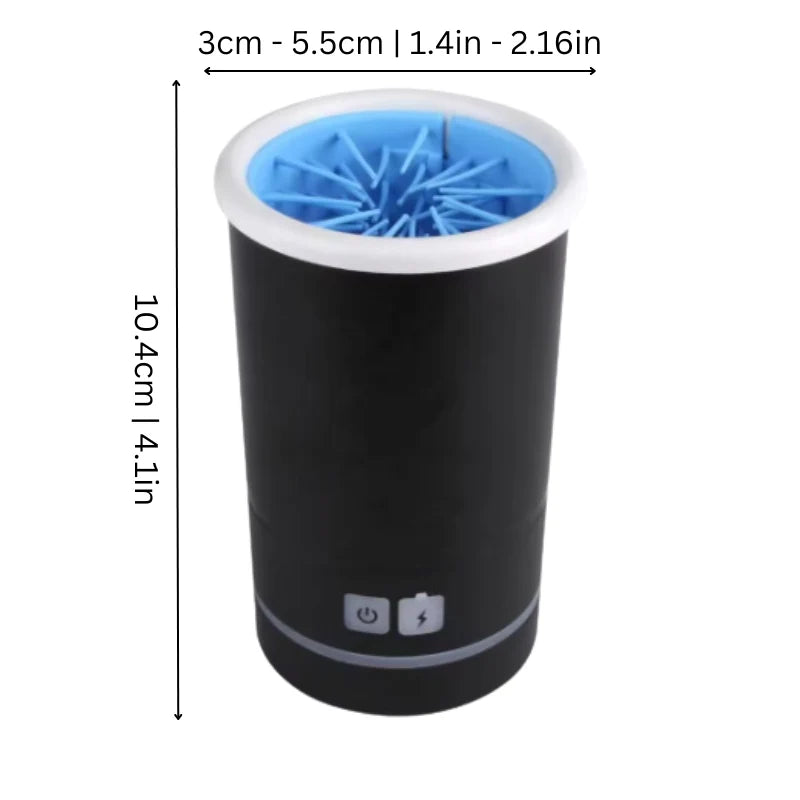Dog Paw Cleaner Automatic USB-Rechargeable Soft Bristles