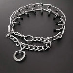 Dog Prong Training Collar Rubber-Tipped Rust-Resistant Adjustable Fit