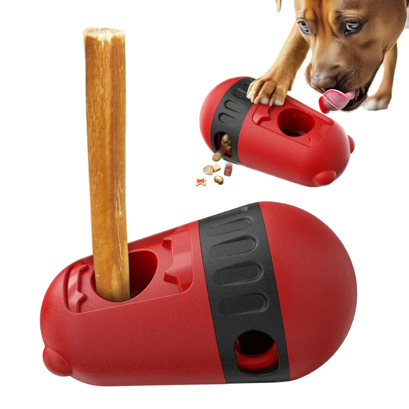 Dog Puzzle Feeder Treat Dispensing Slows Fast Eating
