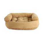 Dog Sofa Bed Orthopedic Pressure-Relieving Padding Raised Sides