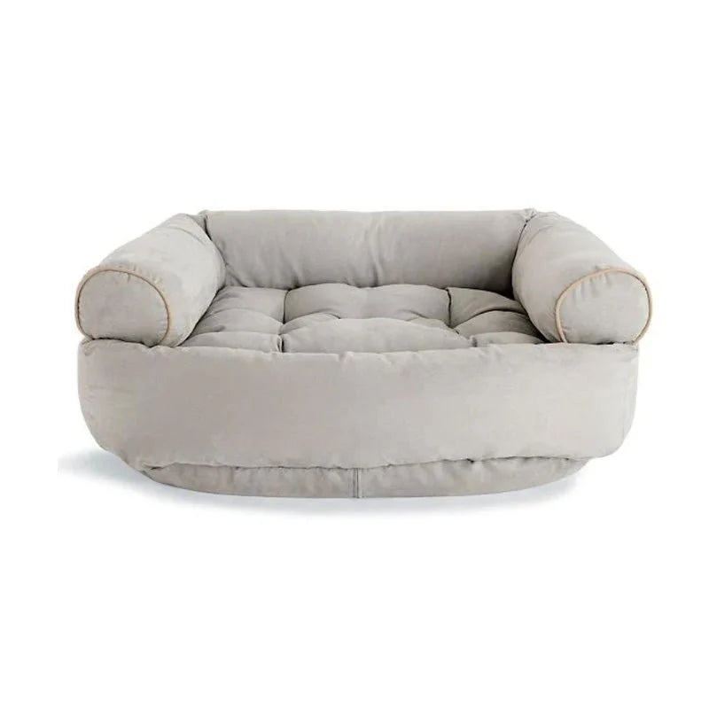 Dog Sofa Bed Orthopedic Pressure-Relieving Padding Raised Sides