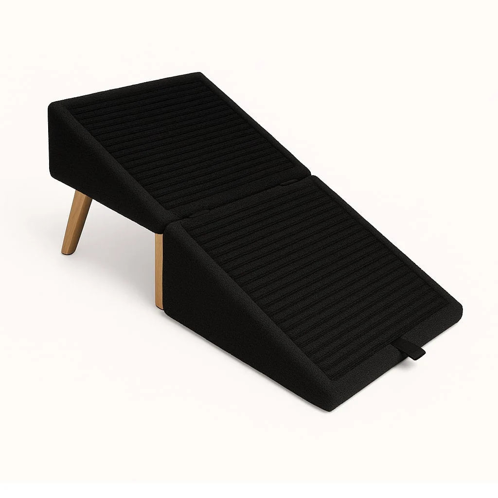 Dog Stairs & Stool 2-in-1 Non-Slip Ramp