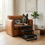 Dog Stairs Wide Padded Non-Slip Steps 180 lb Capacity