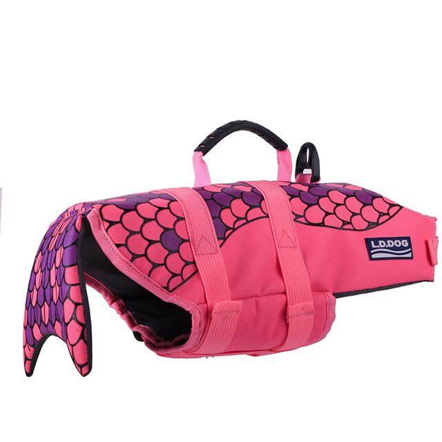 Dog Swim Vest Nylon Shark-Inspired Design Sizes S–L