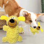 Dog Toy Plush Squeaky 2-Pack Gentle For Puppies