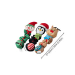 Dog Toy Set Plush Fleece Built-In Squeakers 3-Pack