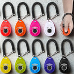 Dog Training Clicker 2-Pack Ergonomic Grip & Adjustable Strap