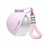 Dog Water Bottle Stainless Steel Collapsible Bowl Leak-Proof