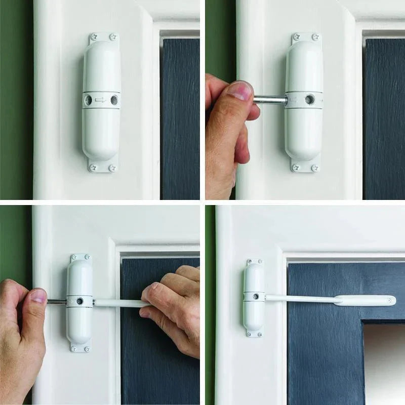 Door Closer Automatic Quiet & Cushioned Energy Saving