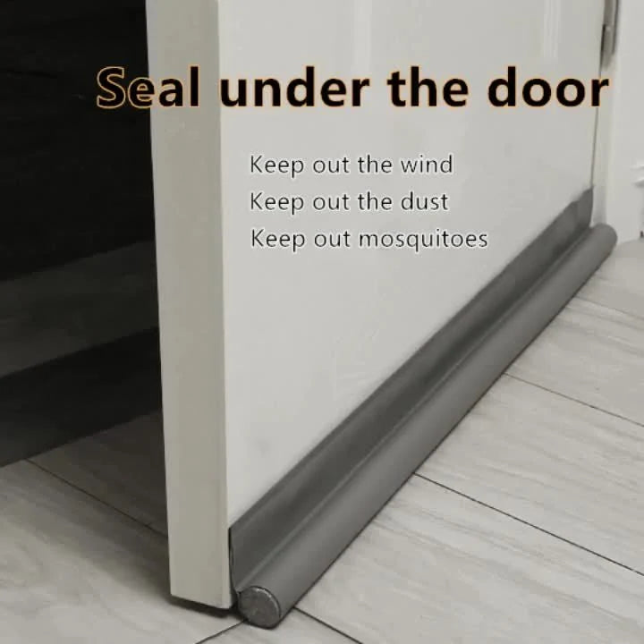Door Draft Stopper Foam Rubber Vinyl-Coated 37 Inch