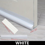 Door Draft Stopper Foam Rubber Vinyl-Coated 37 Inch