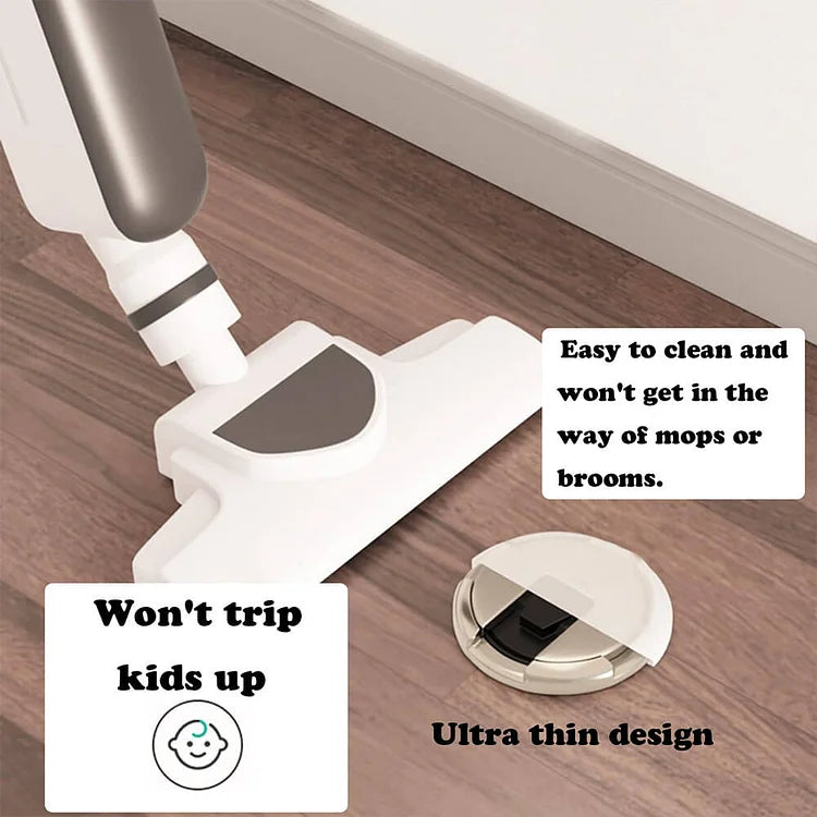 Door Holder Floor-Mounted Foot-Operated Zinc Alloy