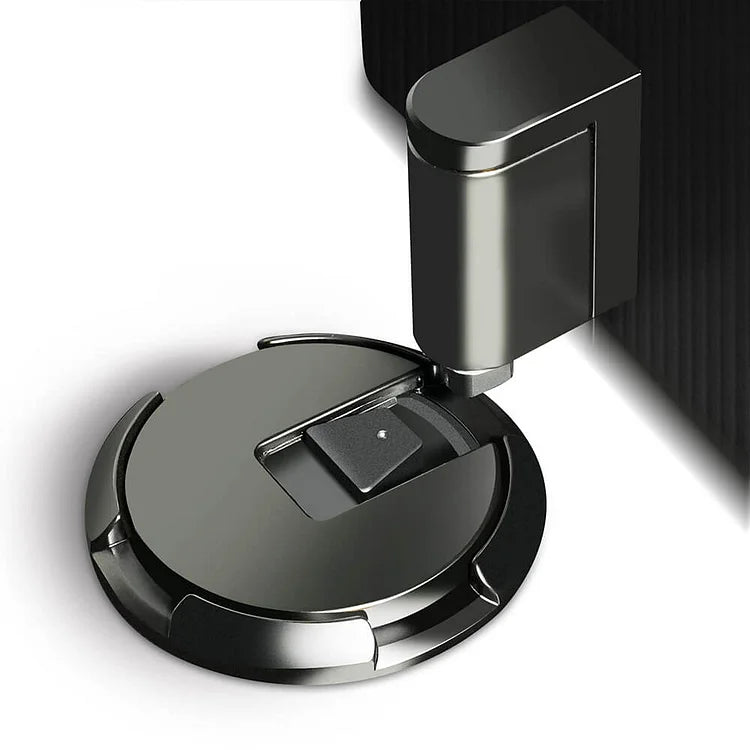 Door Holder Floor-Mounted Foot-Operated Zinc Alloy