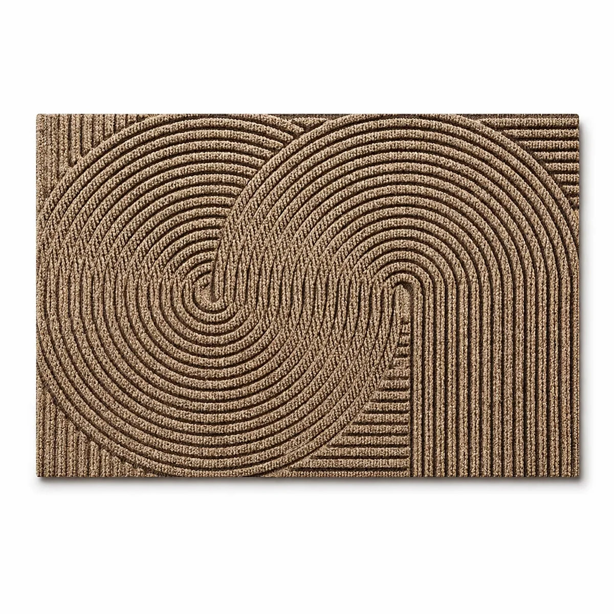 Door Mat Dirt-Trapping Textured Surface Non-Slip Rubber Backing Indoor & Outdoor Use