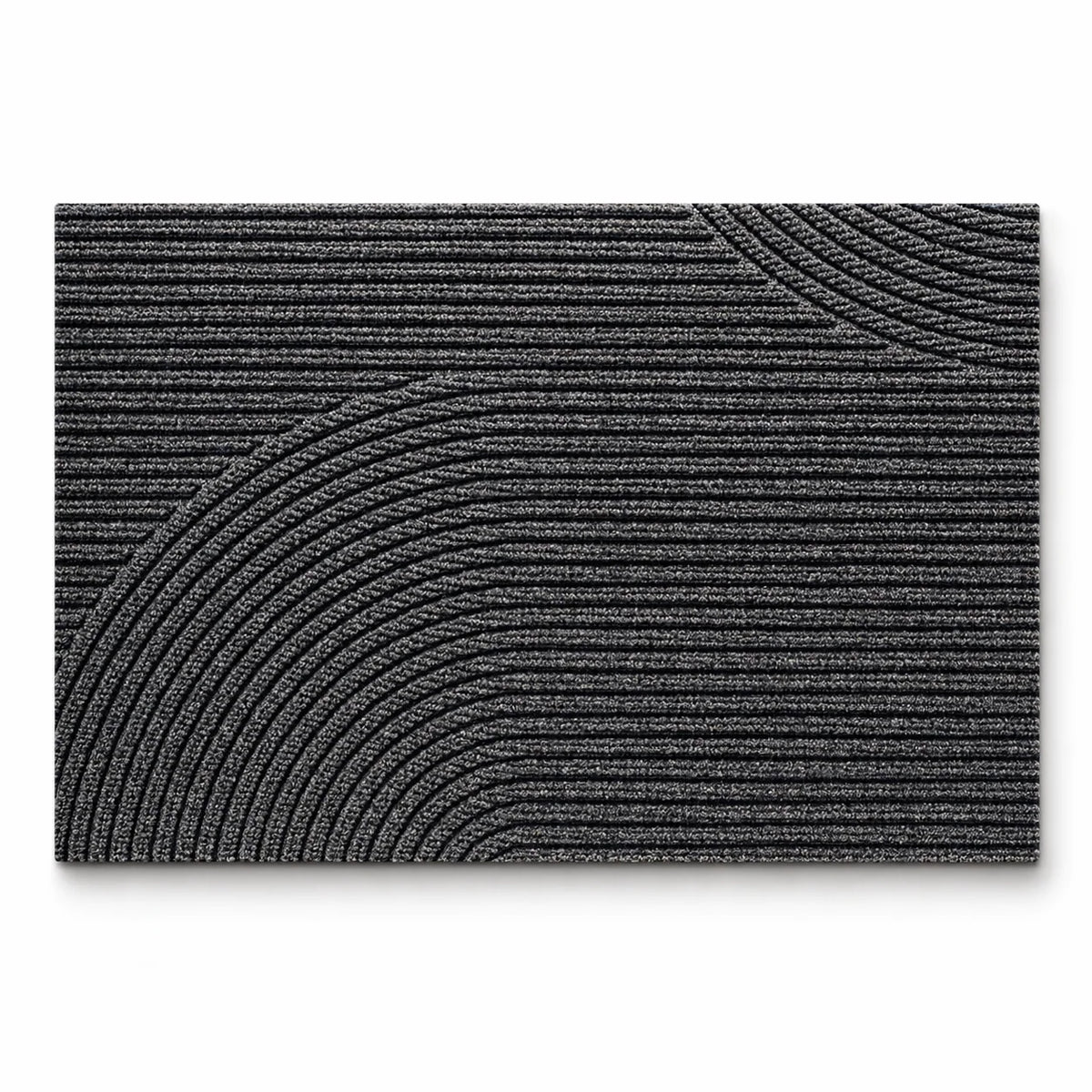 Door Mat Dirt-Trapping Textured Surface Non-Slip Rubber Backing Indoor & Outdoor Use