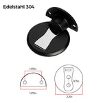 Door Stopper Magnetic Zinc Alloy Brushed Finish