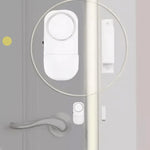 Door and Window Alarm 90 dB Battery-Powered Tool-Free Installation