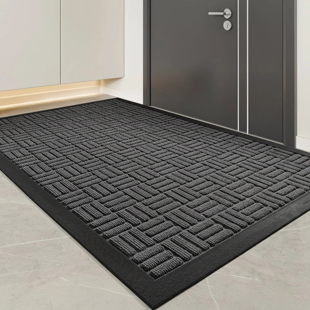 Doormat Absorbent Textile Traps Moisture & Dirt