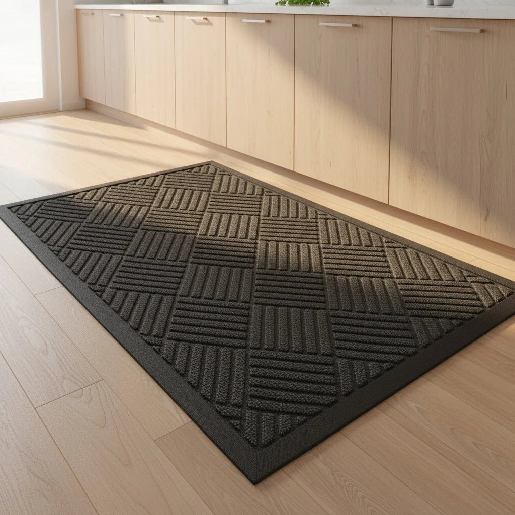 Doormat Absorbent Textile Traps Moisture & Dirt