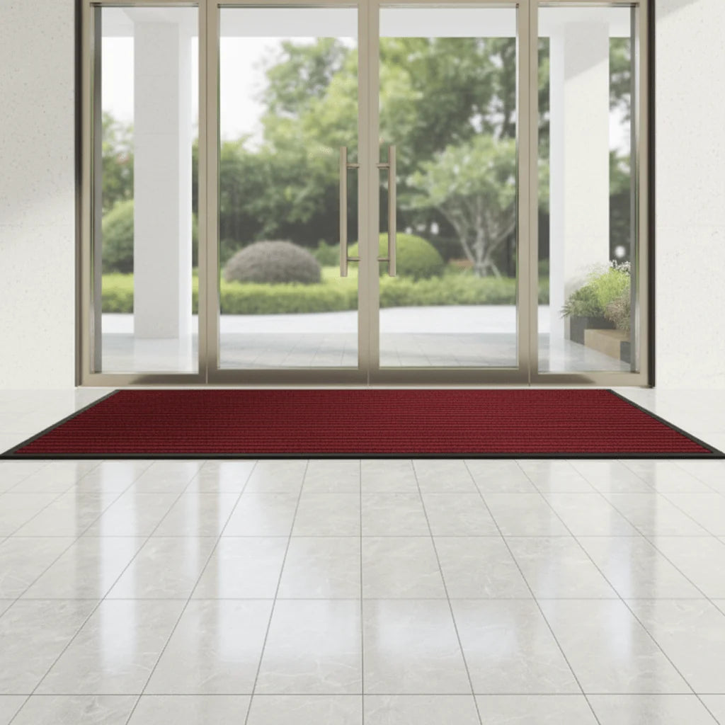 Doormat Dirt-Trapping Non-Slip Waterproof Rubber Backing
