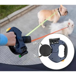 Double Dog Leash Anti-Tangle Swivel Padded Handle