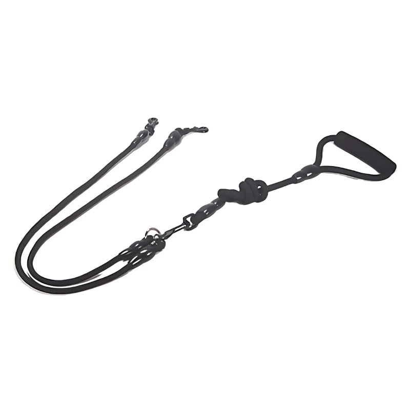 Double Dog Leash Padded No-Tangle Quick-Lock