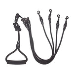 Double Dog Leash Padded No-Tangle Quick-Lock