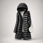 Down Jacket Ultralight Water-Resistant Detachable Hood