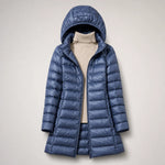 Down Jacket Ultralight Water-Resistant Detachable Hood