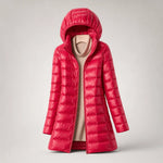 Down Jacket Ultralight Water-Resistant Detachable Hood