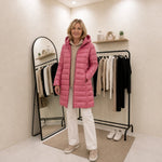 Down Jacket Ultralight Water-Resistant Detachable Hood