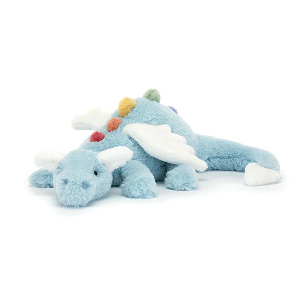 Dragon Plush Toy Soft Fabric Detailed Wings Hand Washable