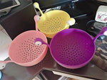 Drain Bowl Reusable Heat-Resistant Plastic