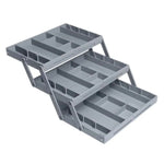 Drawer Organizer Adjustable Collapsible Multi-Tier ABS flipped? Wait title. Need no issue. "Drawer Organizer Adjustable Collapsible Multi-Tier ABS" fine.