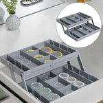 Drawer Organizer Adjustable Dividers Space-Saving Design