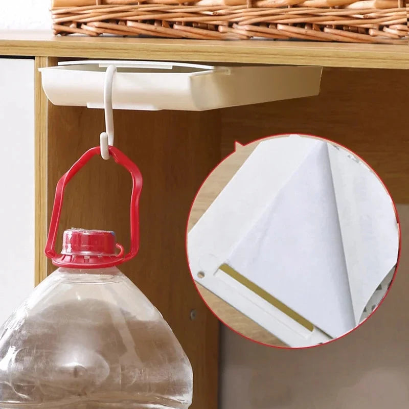 Drawer Organizer Under-Desk Self-Adhesive Multi-Compartment