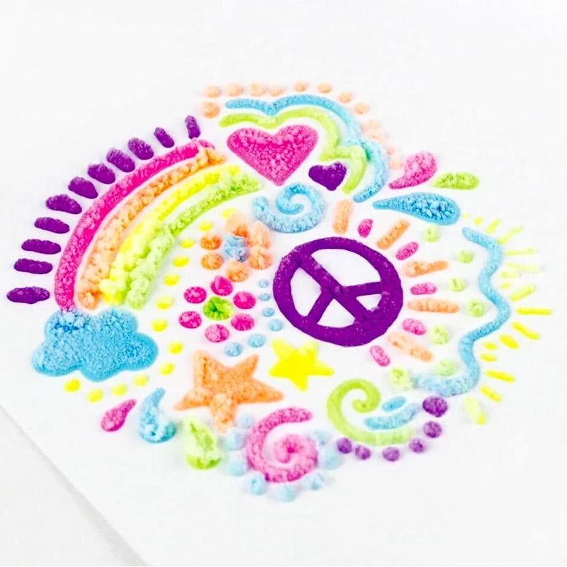Drawing Pens Heat-Activated Puffy 3D Set of 6